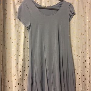 Charlotte Russe Blue T Shirt Dress